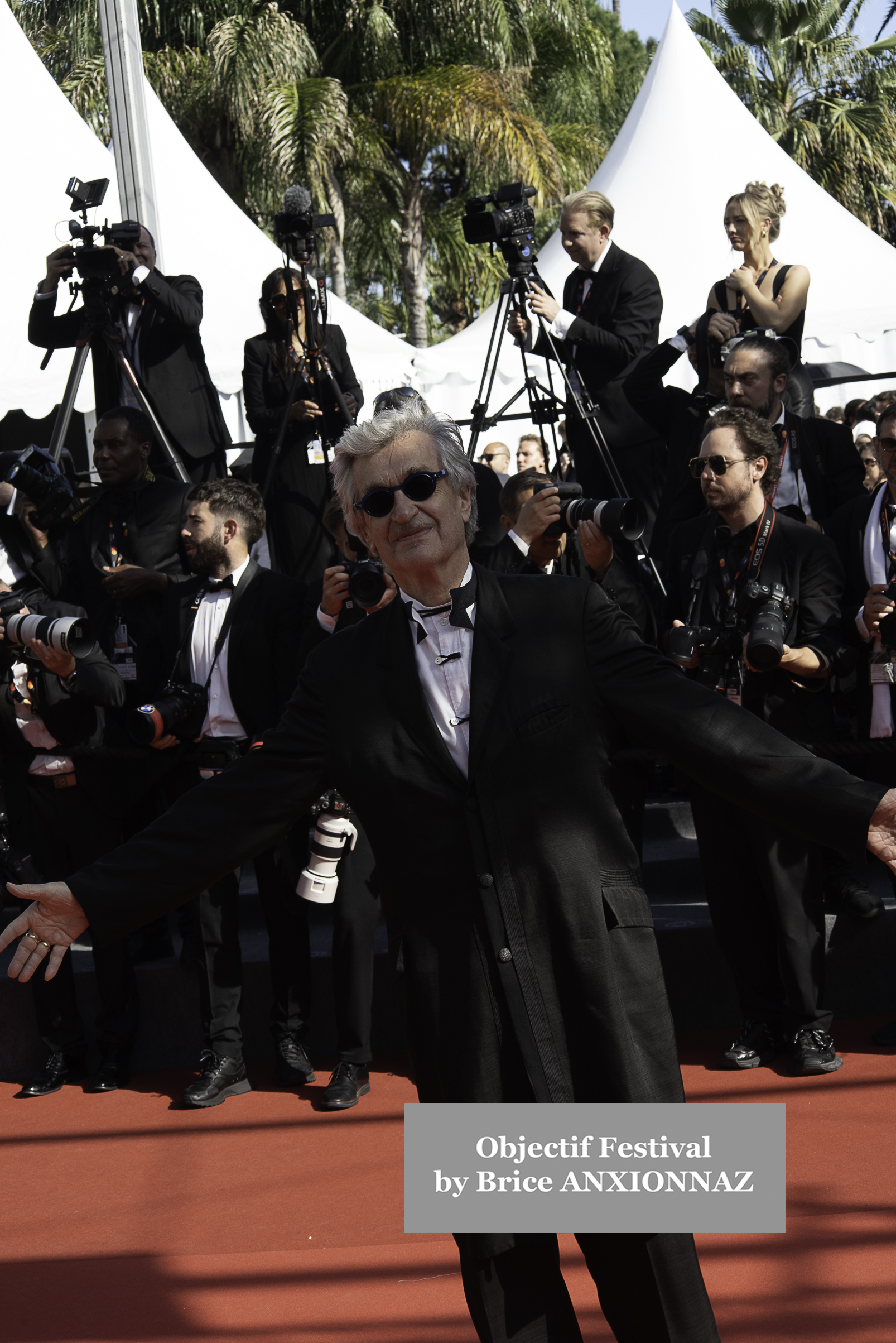 Wim Wenders / 77th Cannes International Film Festival / Objectif Festival by Brice ANXIONNAZ